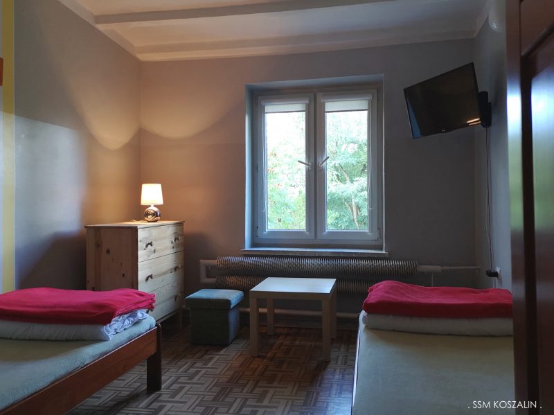 schronisko pokoje Koszalin